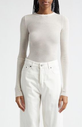 Haikure Joan Rib Extrafine Merino Wool Sweater in Butter at Nordstrom, Size X-Large