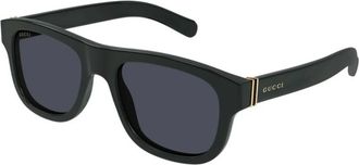 Gucci Authentieke stijlvolle brillen van premium kwaliteit - Heren - Zonnebrillen - Groen - 54 MM - Accessoires