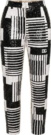 Dolce & Gabbana Pantaloni slim-fit - - Trousers - Donna - Multicolore - S