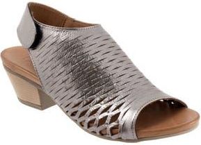 Bueno Lacey Slingback Sandal in Pewter Metallic at Nordstrom Rack, Size 5.5-6Us / 36Eu