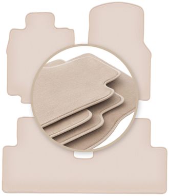 OEM Alfombrillas Beige Premium Para: Mercedes A W168 Hatchback 1997-2005
