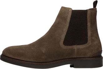 Stefano Lauran 92903 Chelsea Boots - Heren - Chelseaboots - Bruin - 45 EU - Leer - Schoenen