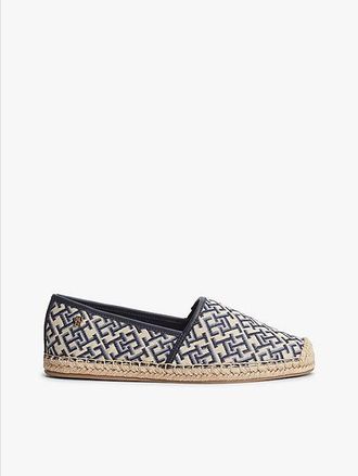 Tommy Hilfiger Alpargatas en jacquard con insignia con monograma