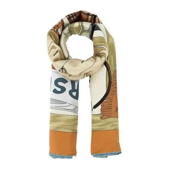 Burberry Silky Scarves, female, Multicolor, Size: ONE SIZE Wardrobe Silk Square