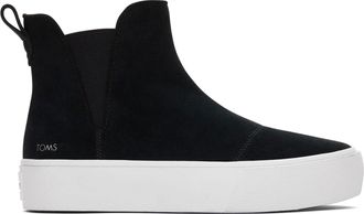 Toms Womens Toms Fenix Platform Chelsea Boots in Black