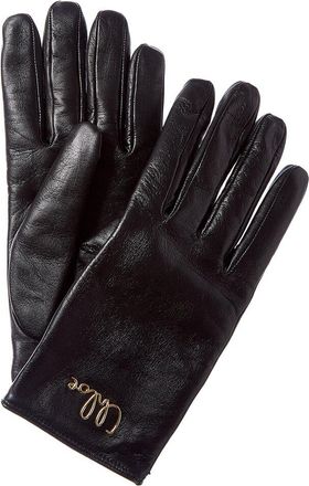 Chloé Iconic Wool-Lined Leather Gloves