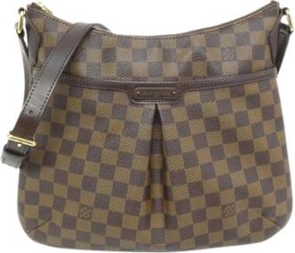 Louis Vuitton Pre-owned Damier Bloomsbury Schoudertas - Heren - Vintage Schoudertas - Bruin - ONE Size - Vintage