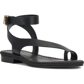 Vince Camuto Libahs Ankle Strap Sandal in Black at Nordstrom, Size 9.5