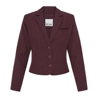 Ichi Blazer - Jackets - Mujer - P&uacute;rpura - XS