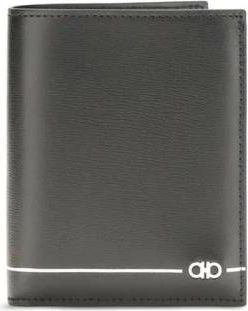 Ferragamo Portafoglio Bi-Fold Gancini - - Accessories - Uomo - Nero - ONE SIZE