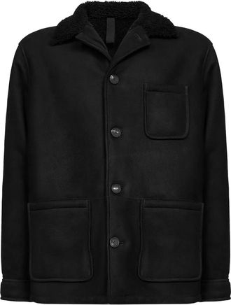 Tagliatore Leren jas - Zwart