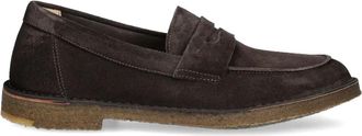 ASTORFLEX Mocassini penny in pelle scamosciata - Marrone