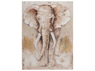 Schubiger M&ouml;bel Bild Elefant 90x120 cm