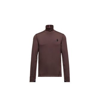 Moncler Moncler Polartec Turtleneck, Men, Brown, Size: Xl