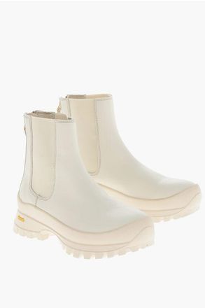 Woolrich Carrion Sole HIKING Leather Chelsea Booties size 39