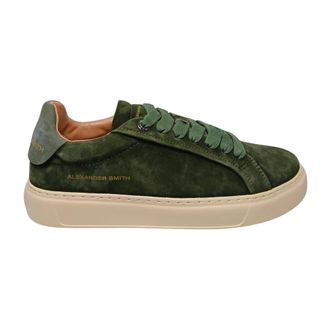 Alexander Smith Sneaker Camoscio - Heren - Schoenen - Groen - Maat: 42 EU