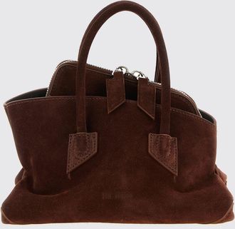 The Attico Borsa a mano La Passeggiata in pelle scamosciata con doppio manico