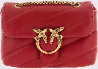 Pinko Mini borsa Baby Love Bag Puff in nappa matelass&eacute; con logo