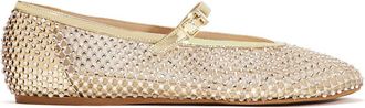 Le Silla stud embellishment ballerina shoes - Gold
