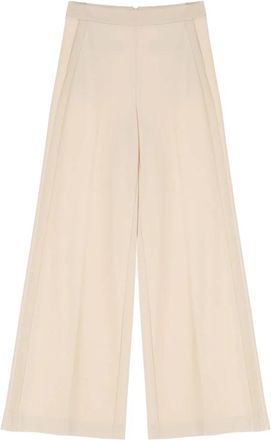 Imperial Wijde Broek - Dames - Wijde Broeken - Geel - XL - Polyester - Broeken