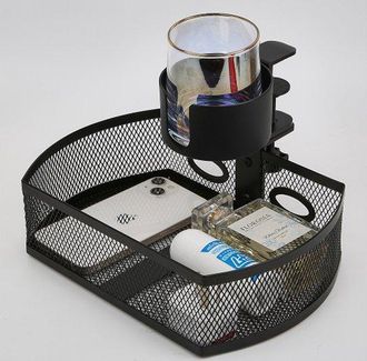 OEM Estanter&iacute;a Giratoria De 360&deg;, No Requiere Taladrar, Pr&aacute;ctica Y F&aacute;cil De Usar, Con Mucho Espacio &Uacute;til, De Color Negro Y Gran Capacidad