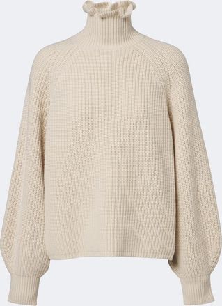 Max Mara Ribbed-knit wool and cashmere sweater