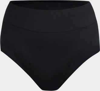 La Blanca Plus Size High-Waist Bikini Bottoms