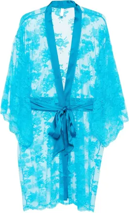 Dolci Follie Vestaglia in pizzo - Blu