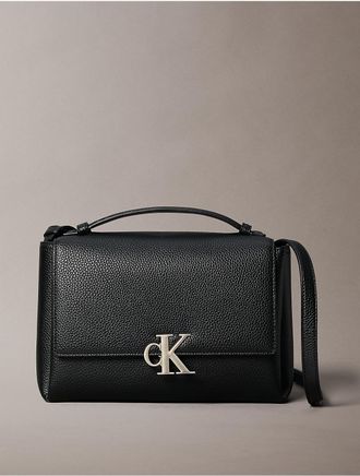 Calvin Klein Jeans Calvin Klein Womens Archive Hardware Boxy Crossbody Bag - Black