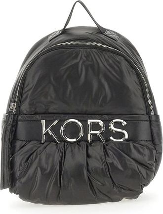 Michael Kors Leonie Rugzak met Verstelbare Schouderbanden - Dames - Rugzakken - Zwart - ONE Size - Tassen