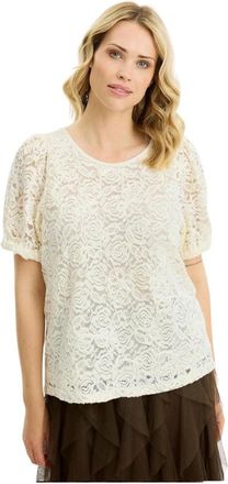 In Front Blouses - Dames - Blouses - Wit - L - Overhemden