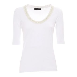 Fabiana Filippi T-Shirts, female, White, Size: M Jersey T-shirt
