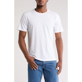 Rag & Bone Crewneck Cotton Blend T-Shirt in White at Nordstrom Rack, Size Xx-Large
