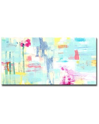 Ready2HangArt Ready2hangart Multi Color Pattern Wrapped Canvas Wall Art By Leslie Owens