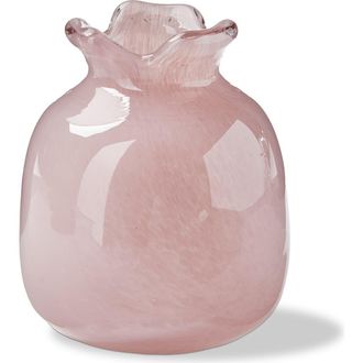 Tag Cozy Mini Bud Vase Glass Pink 3.5 x 3.5 x 4.5 in at Nordstrom