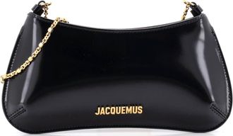 Jacquemus Le Bisou Perle Shoulder Bag Leather