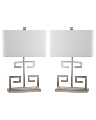 Safavieh Discontinued Safavieh Greek Key 25In Table Lamp