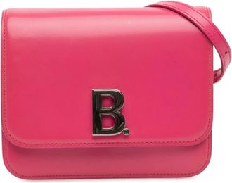 Balenciaga Pre-owned Cross Body Bags, female, Pink, Size: ONE SIZE Pre-owned Vintage Leather Shoulder Bag