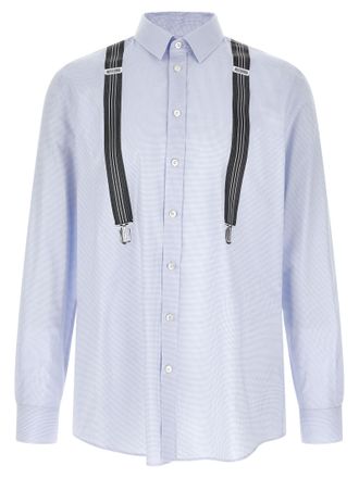Moschino Mens Trompe-Loeil Print Shirt