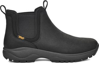 Teva Tusayan Waterdichte Laars - Zwart - Heren - Chelseaboots - Zwart - 42 EU - Leer - Schoenen