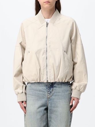 Moose Knuckles Bomber in denim di cotone