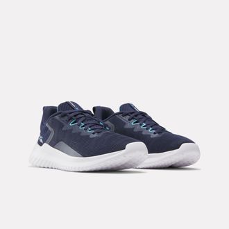 Reebok Trainingsschuh REEBOK FLUXLITE II, Herren, Gr. 48,5, vector navy, ftwr wei&szlig;, future cyan, Synthetik, Textil, Schuhe Trainingsschuh