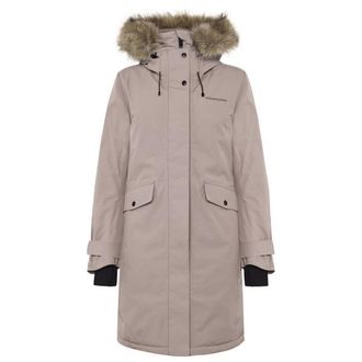 Didriksons 1913 Erika Parka 3 Mantel f&uuml;r Damen | braun/grau