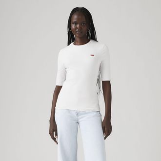 Levi's Luca Slim Tee - Womens - 2XS - White