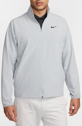 Nike Tour Water Repellent Full Zip Golf Jacket in Light Smoke Grey/Black at Nordstrom Rack, Size Xx-Large