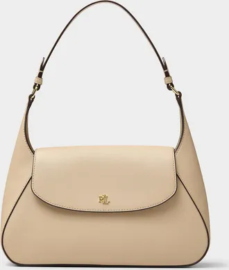 Lauren Ralph Lauren Womens Schylar textured leather shoulder bag