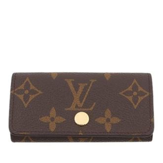 Louis Vuitton Pre-owned Accessories, unisex, Brown, Size: ONE SIZE Pre-owned Canvas Key Holder