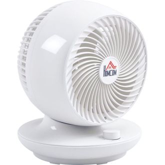 OEM Ventilador De Escritorio Port&aacute;til De Tres Velocidades, Oscilaci&oacute;n De 70&deg;, Inclinaci&oacute;n De 90&deg;, Ideal Para El Hogar Y La Oficina, Blanco Y Negro - Crezu
