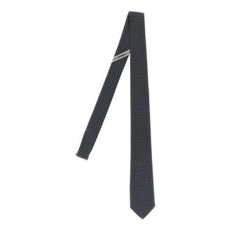 Ferragamo Biella Tie - male - Ferragamo - Ties - Black - ONE SIZE - Accessories