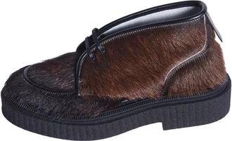 Adieu Paris Type 131 Veterlaars - Dames - Veterlaarzen - Bruin - 38 EU - Leer - Schoenen